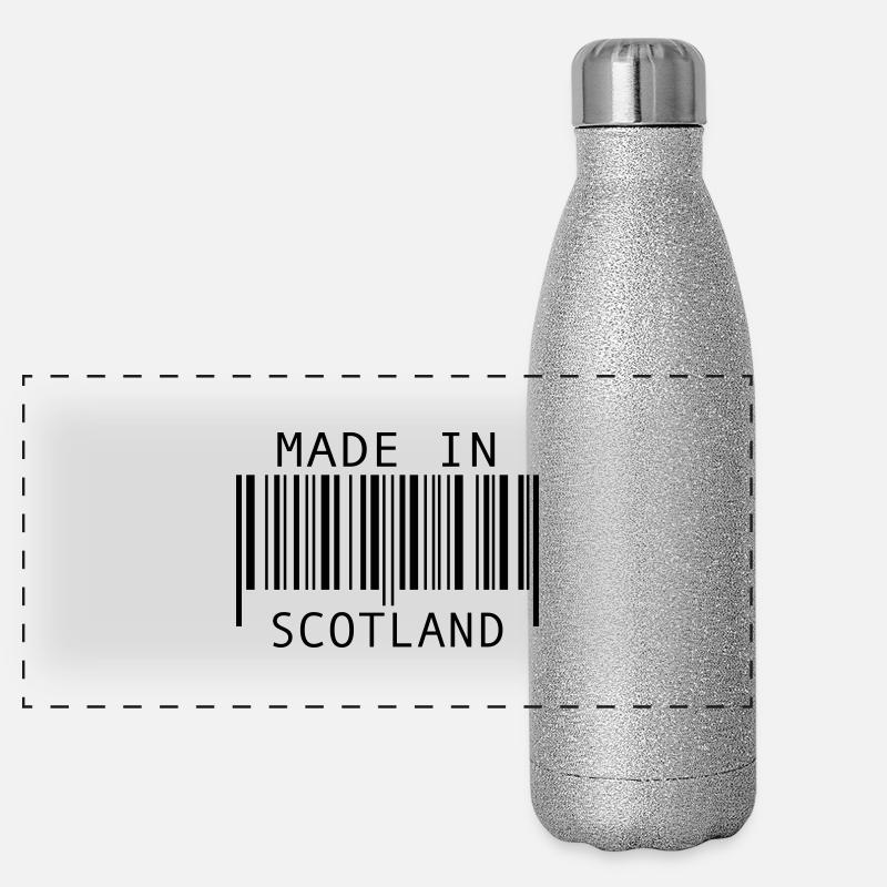 Made in Scotland Panoramic Glitter Thermal Bottle 500 ml