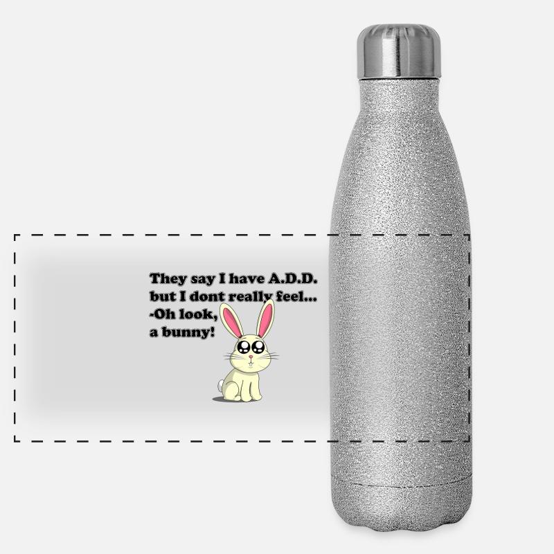 ADD bunny Gourde isotherme panoramique pailletée 500 ml