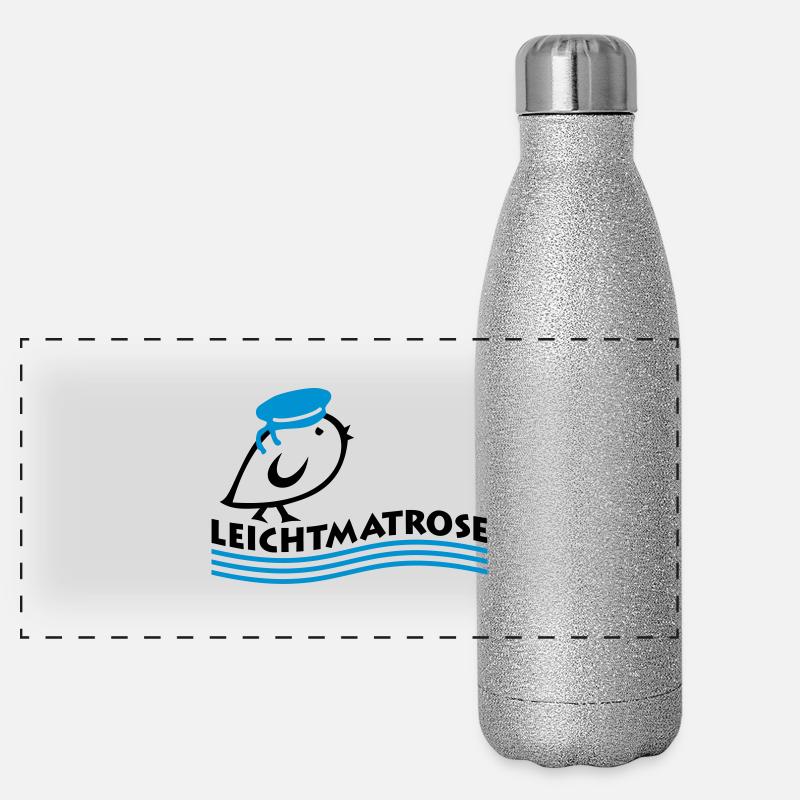 TWEETLERCOOLS - Leichtmatrose Panorama Glitzer Isolierflasche 500 ml
