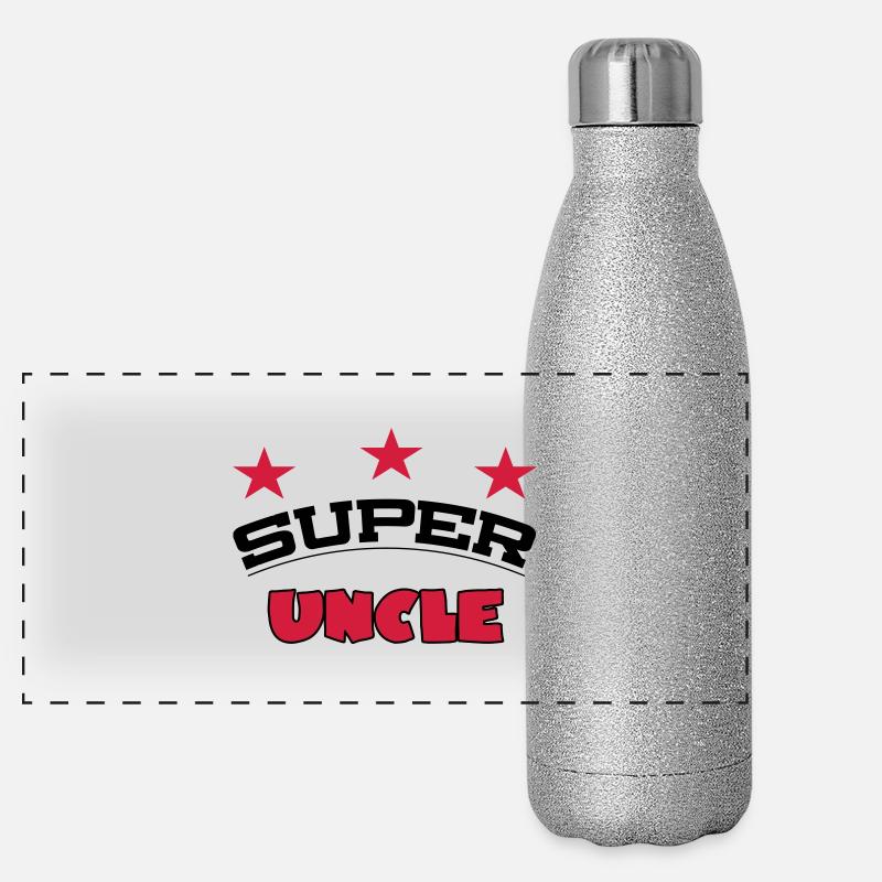 Super uncle Panorama Glitzer Isolierflasche 500 ml