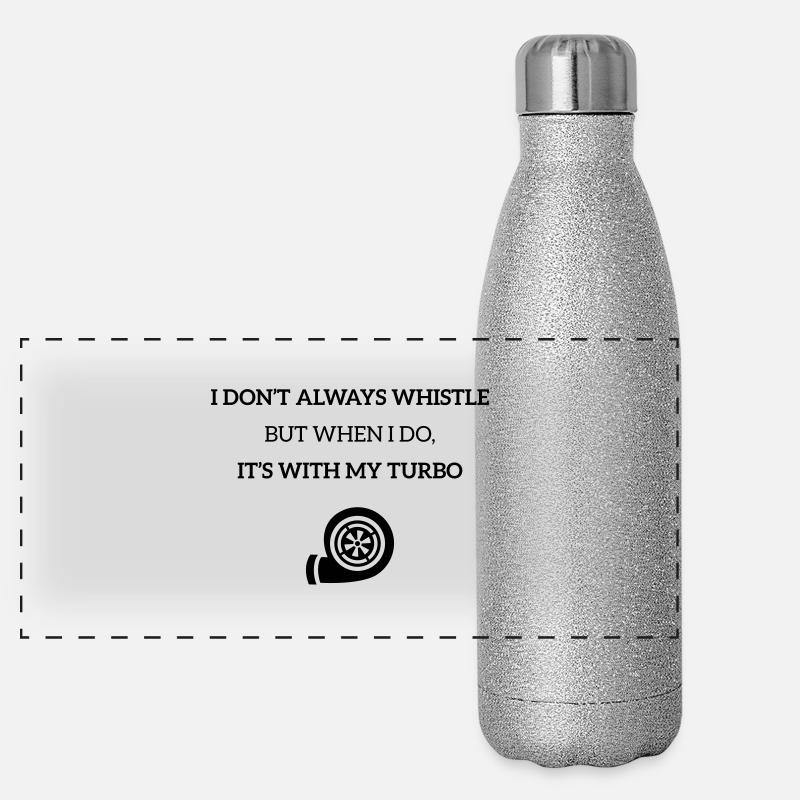 JDM Turbo Whistle | T-shirts JDM Gourde isotherme panoramique pailletée 500 ml