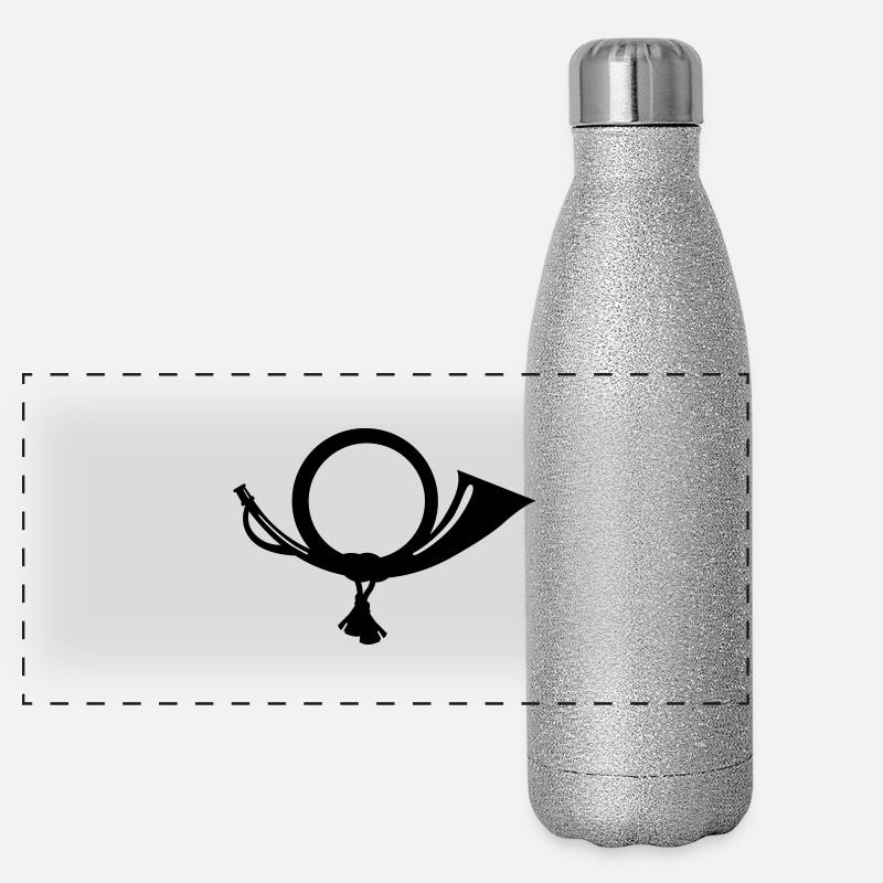 post horn Panoramic Glitter Thermal Bottle 500 ml