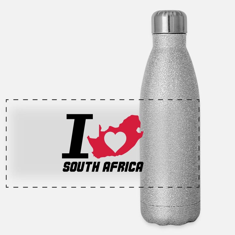 south_africa_i_love_2 Panoramic Glitter Thermal Bottle 500 ml