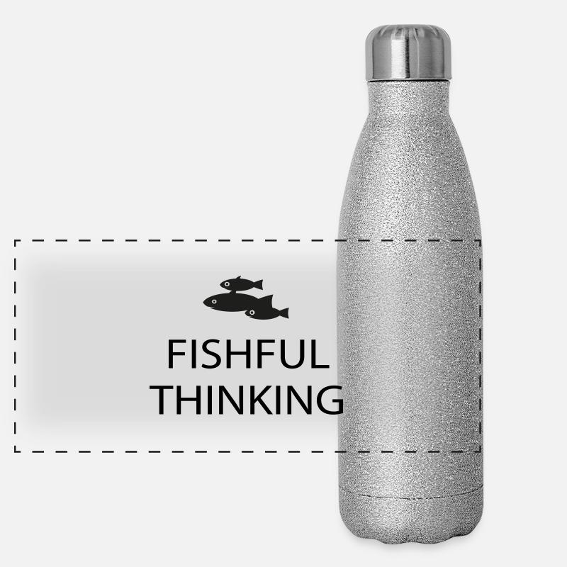 pêche Gourde isotherme panoramique pailletée 500 ml