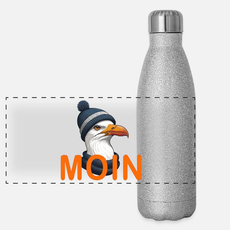 HELLO Panoramic Glitter Thermal Bottle 500 ml