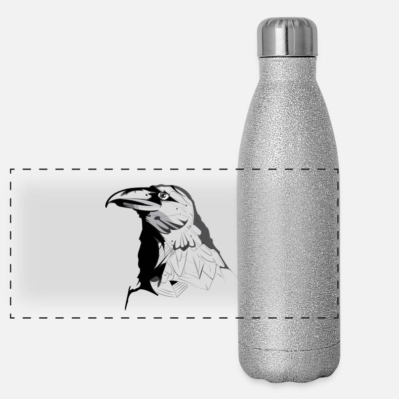 corbeau Gourde isotherme panoramique pailletée 500 ml