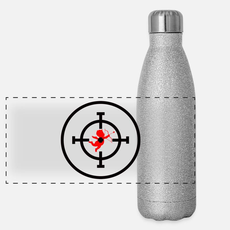 Kill Valentine Gourde isotherme panoramique pailletée 500 ml