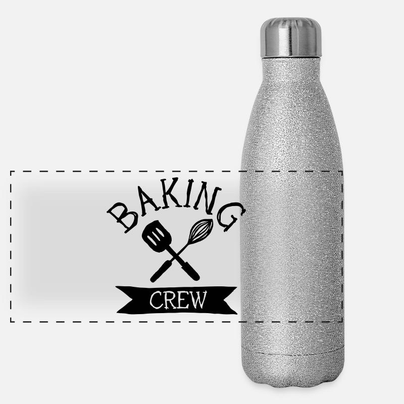 baking crew mixer Panoramic Glitter Thermal Bottle 500 ml