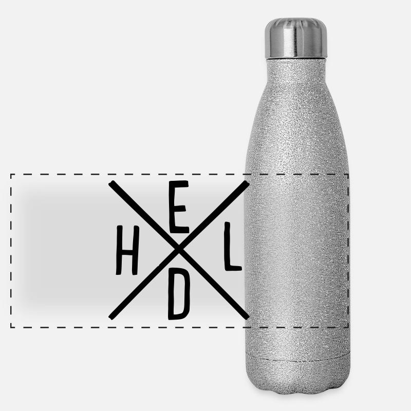 héros Gourde isotherme panoramique pailletée 500 ml