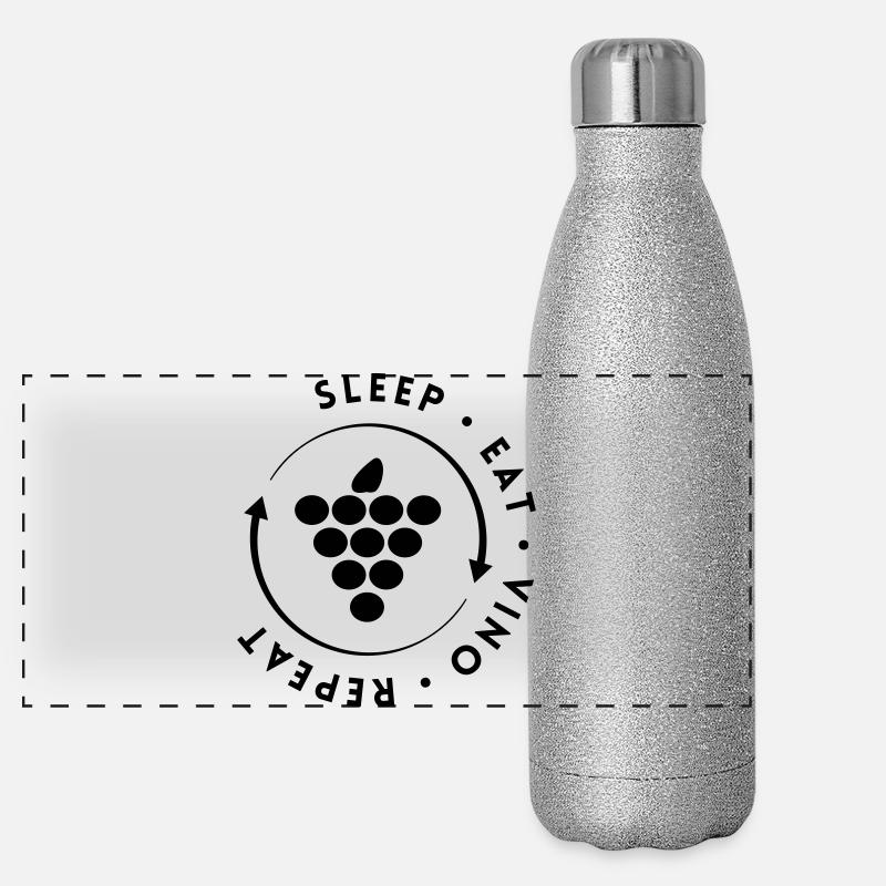 Panorama Glitzer Isolierflasche 500 ml