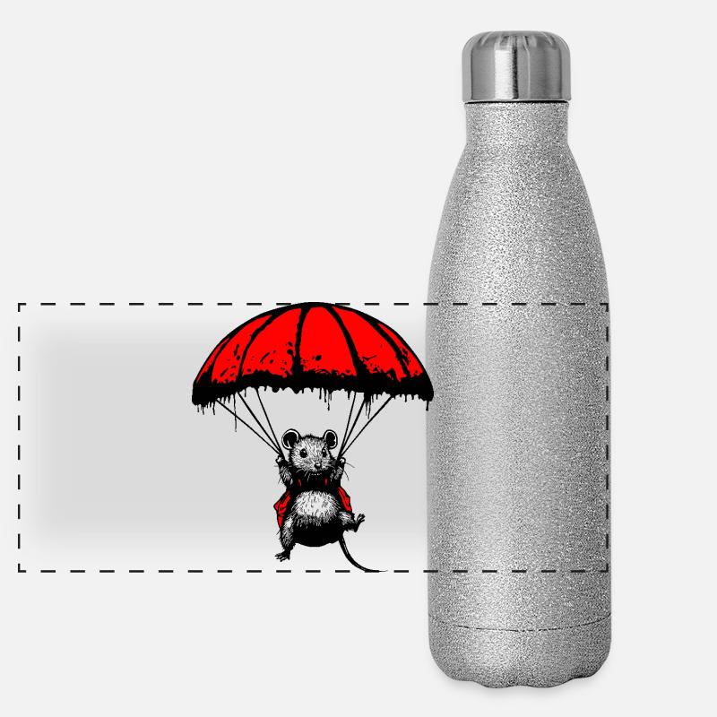 Adrenaline Council: Adventure Calls Panoramic Glitter Thermal Bottle 500 ml