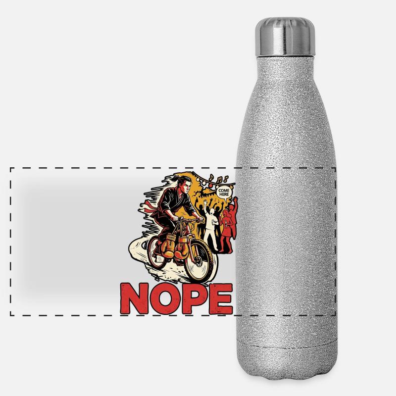 Martial Arts Priority Panoramic Glitter Thermal Bottle 500 ml