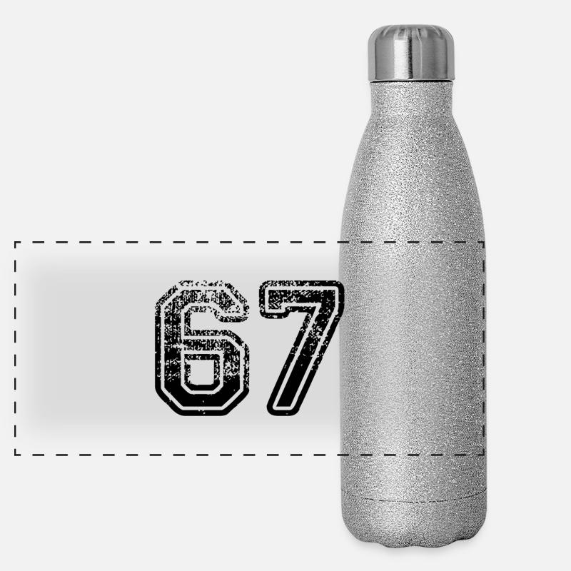 67 Panorama Glitzer Isolierflasche 500 ml