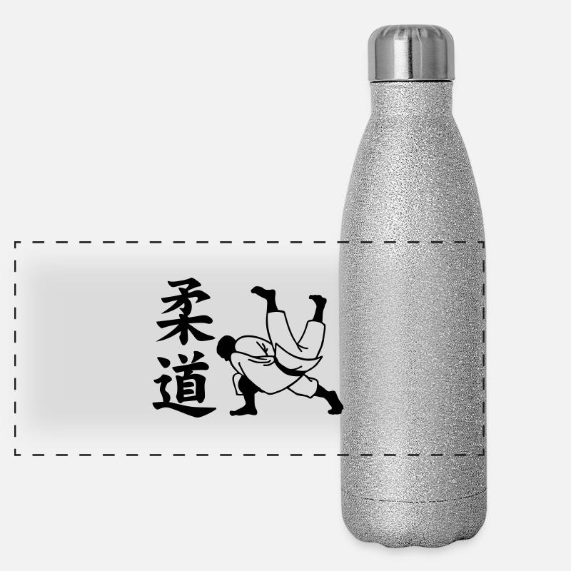 judo Panorama Glitzer Isolierflasche 500 ml