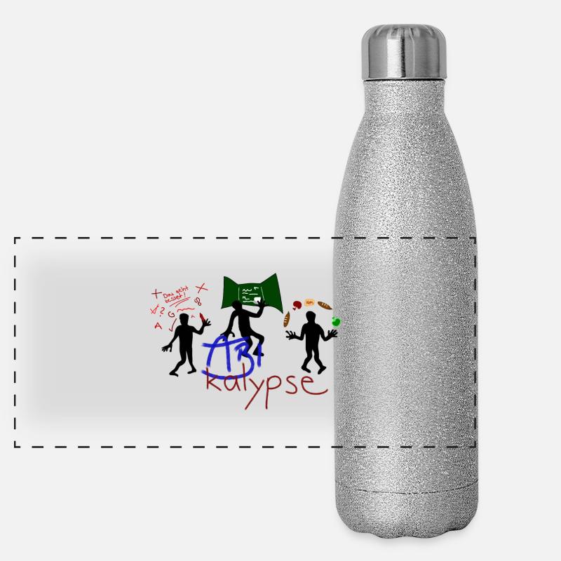 ABIkalypse Panorama Glitzer Isolierflasche 500 ml