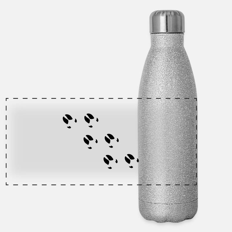 porc Gourde isotherme panoramique pailletée 500 ml