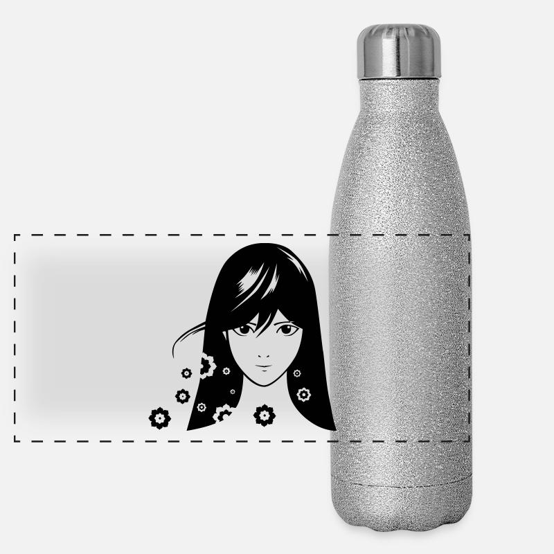 filles comiques Gourde isotherme panoramique pailletée 500 ml