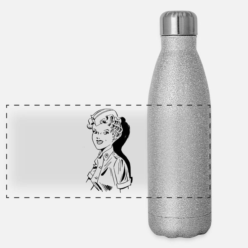 GI Jane Gourde isotherme panoramique pailletée 500 ml