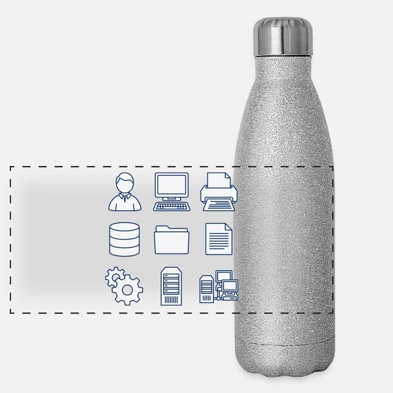 Computer Icons Panorama Glitzer Isolierflasche 500 ml