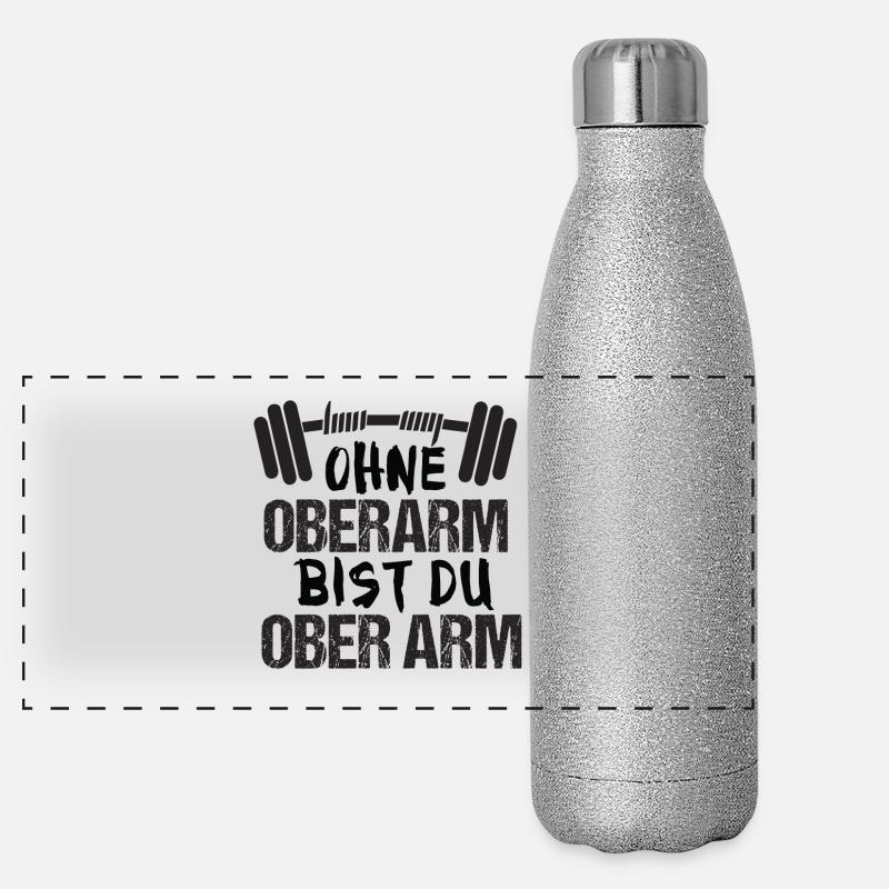 DESIGN 2 Panorama Glitzer Isolierflasche 500 ml