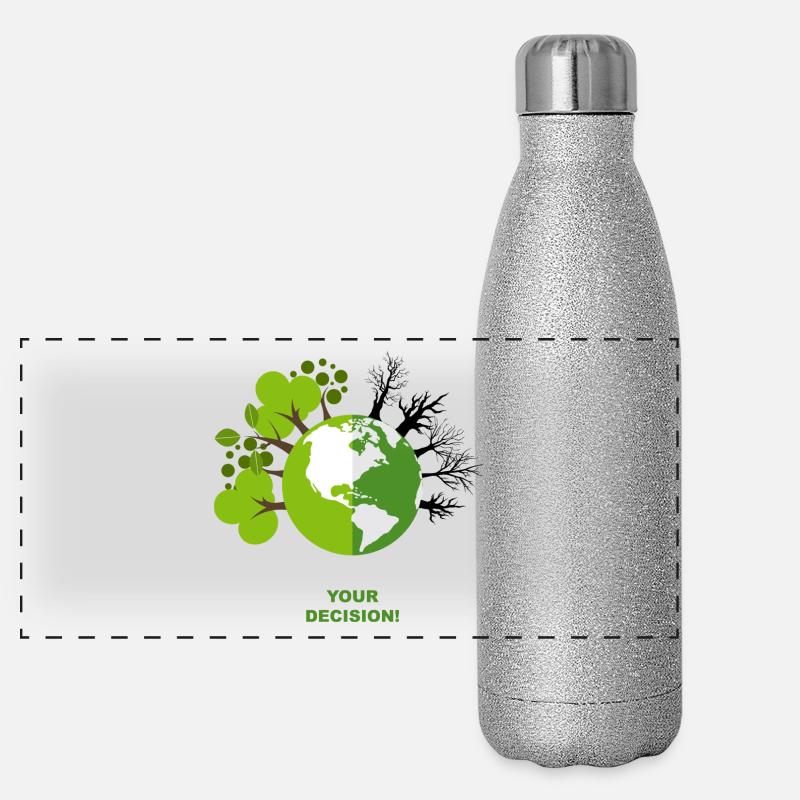 Your Decision Panorama Glitzer Isolierflasche 500 ml