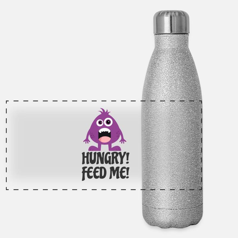 faim Gourde isotherme panoramique pailletée 500 ml