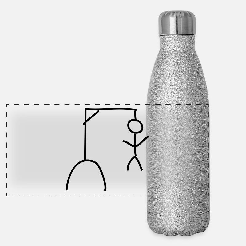 Galgenmänchen Panoramic Glitter Thermal Bottle 500 ml