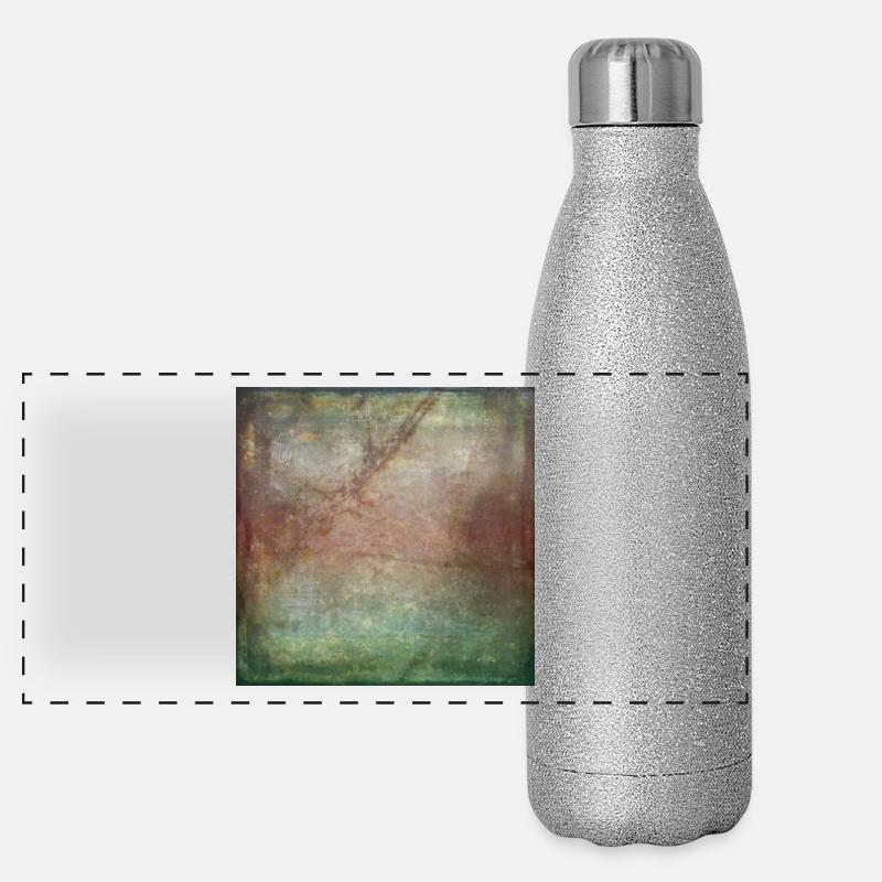 Sommer Panorama Glitzer Isolierflasche 500 ml