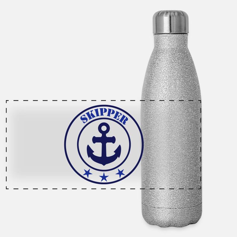 Skipper Gourde isotherme panoramique pailletée 500 ml