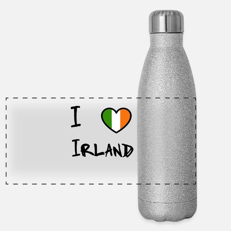 Ireland Panoramic Glitter Thermal Bottle 500 ml