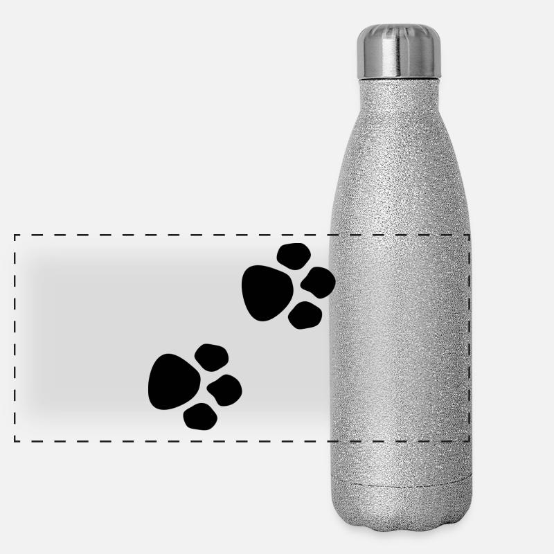 Zampe Thermos in acciaio inossidabile glitterato