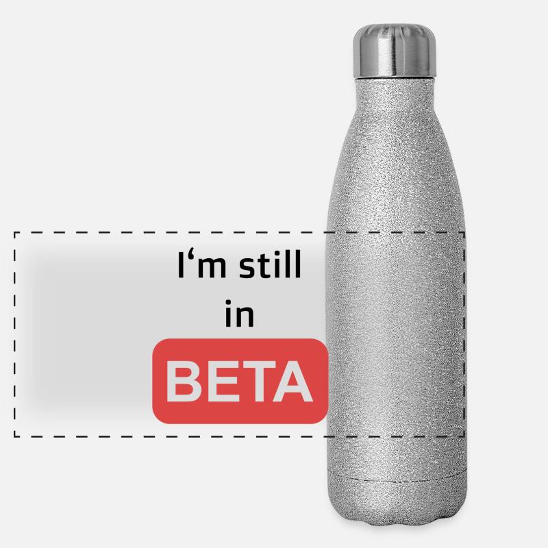 Beta Panorama Glitzer Isolierflasche 500 ml