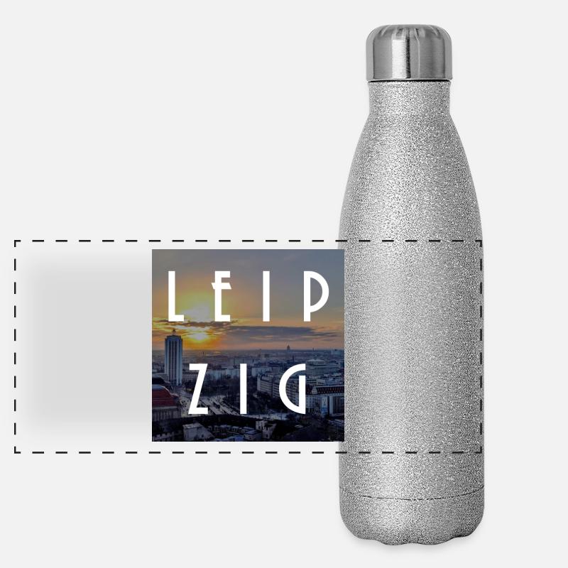 Leipzig Panoramic Glitter Thermal Bottle 500 ml