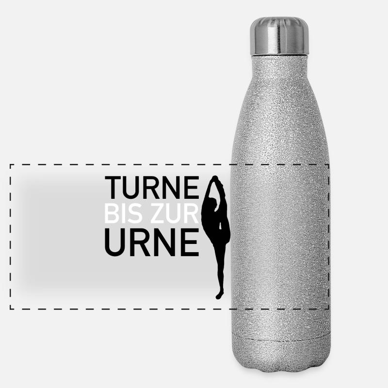 Gymnastics to the urn Panoramic Glitter Thermal Bottle 500 ml