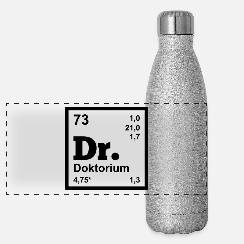 Docteur Gourde isotherme panoramique pailletée 500 ml
