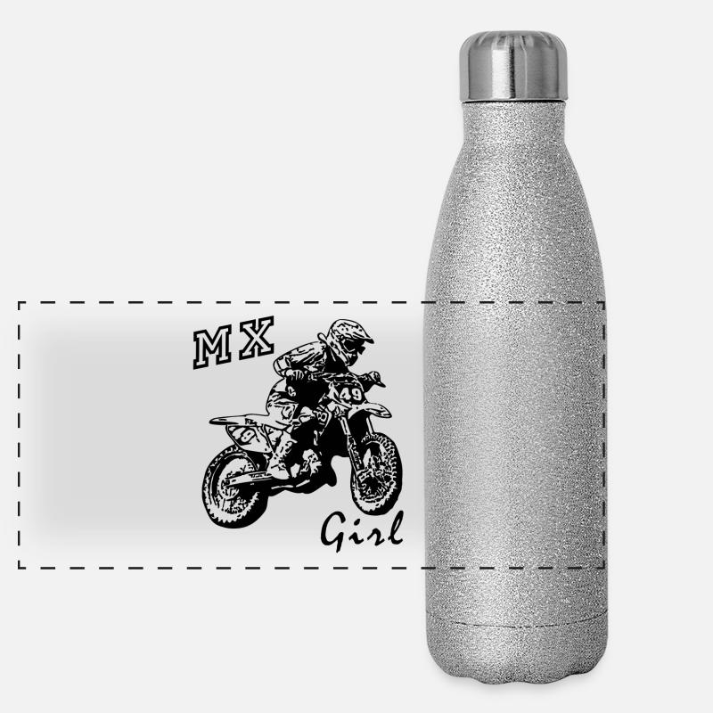 mx girl Panorama Glitzer Isolierflasche 500 ml