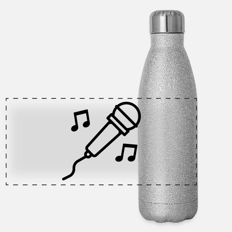 cantare Thermos in acciaio inossidabile glitterato