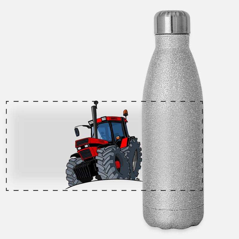 0856 Fall Panorama Glitzer Isolierflasche 500 ml