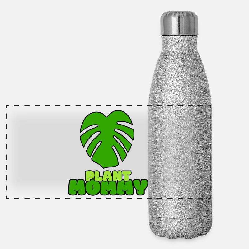Maman Plante Gourde isotherme panoramique pailletée 500 ml