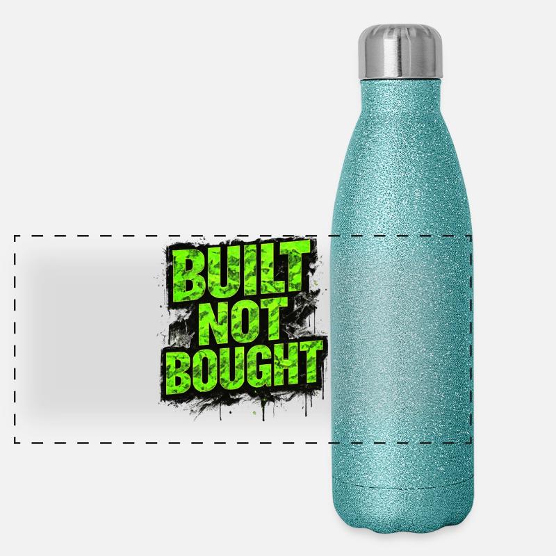 Déclaration de réglage auto construit et acheté Gourde isotherme panoramique pailletée 500 ml