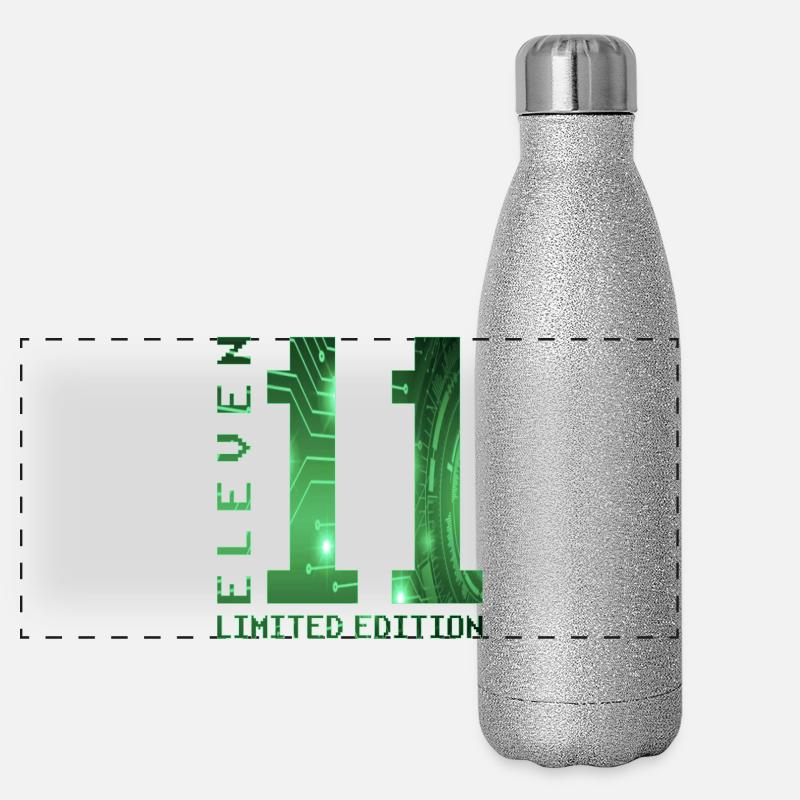 11 Birthday Gift Idea Gaming Panoramic Glitter Thermal Bottle 500 ml