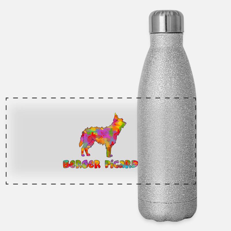 Berger Picard Multicolore Panoramic Glitter Thermal Bottle 500 ml