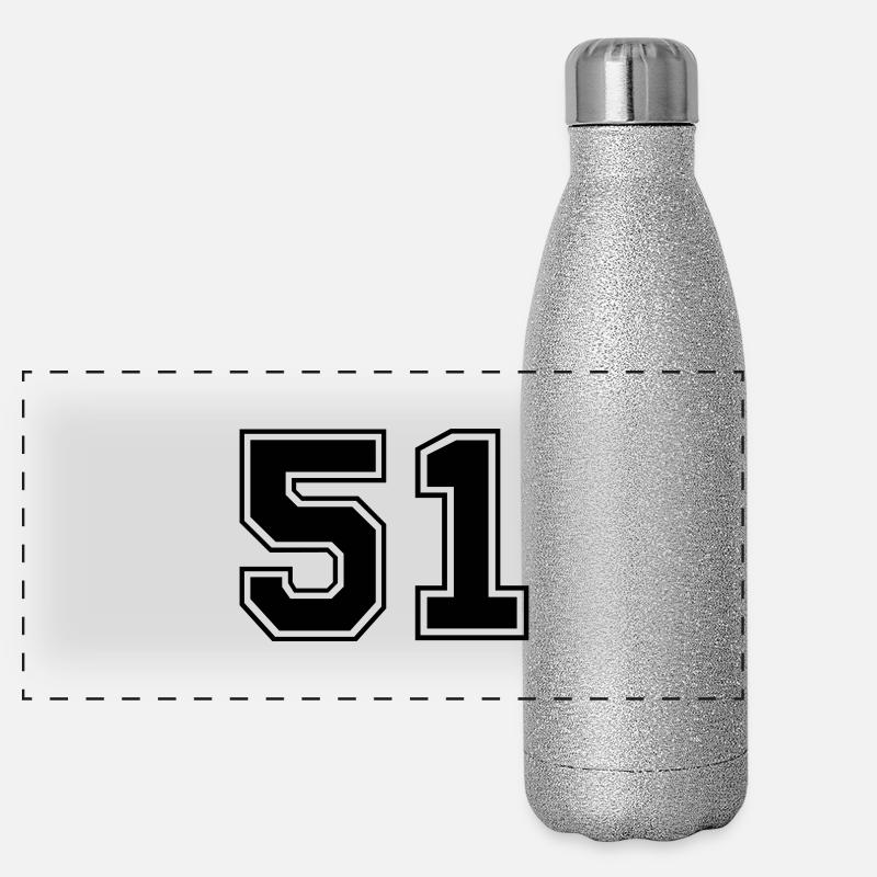 51 Panorama Glitzer Isolierflasche 500 ml