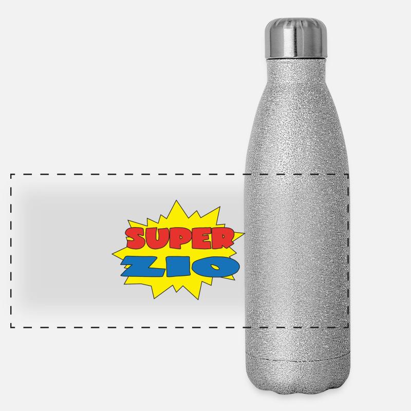 Super zio Panorama Glitzer Isolierflasche 500 ml