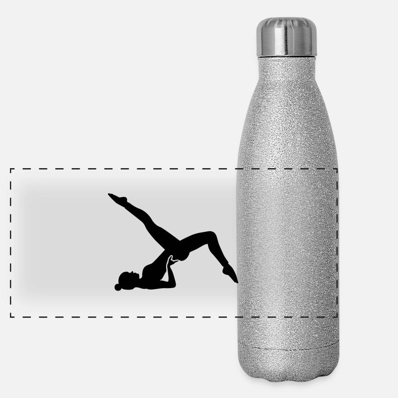 pilates Panoramic Glitter Thermal Bottle 500 ml