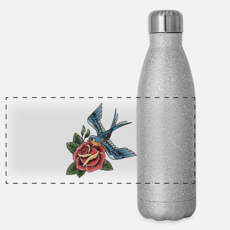 Schwalbe Panorama Glitzer Isolierflasche 500 ml