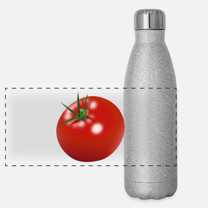 tomate tomates tomate légume vegetables6 Gourde isotherme panoramique pailletée 500 ml
