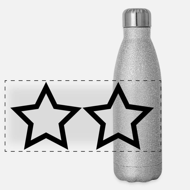 Star Gourde isotherme panoramique pailletée 500 ml