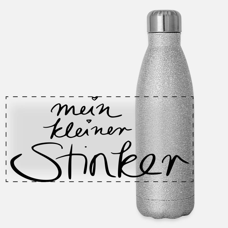mein kleiner Stinker Panorama Glitzer Isolierflasche 500 ml