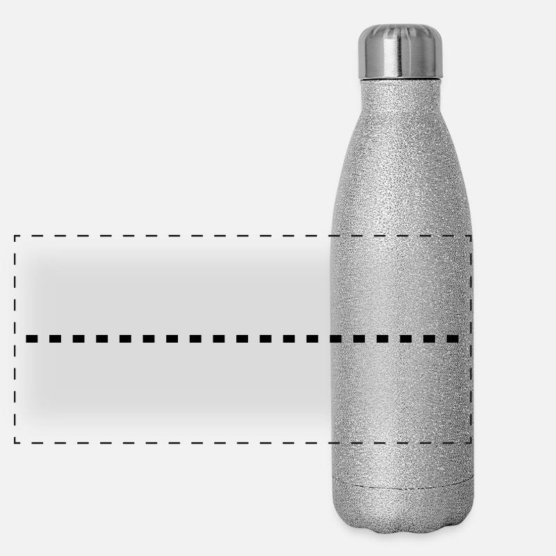 dashed_line_1c Panorama Glitzer Isolierflasche 500 ml